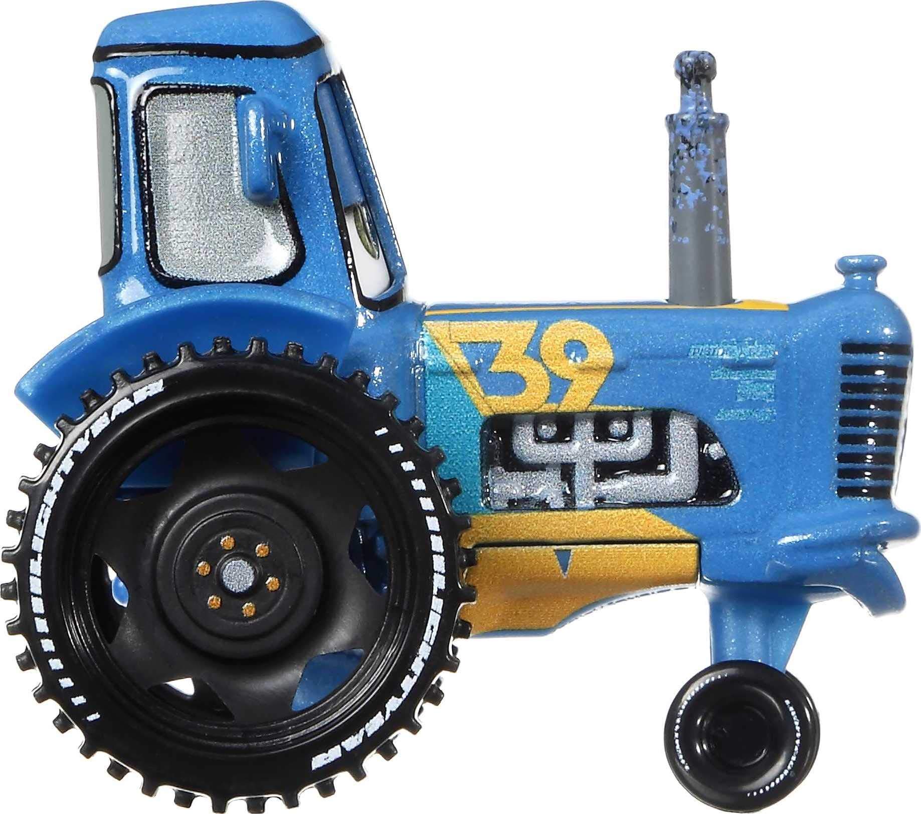 Amazon.com: Disney Cars View Zeen Racing Tractor, Miniature